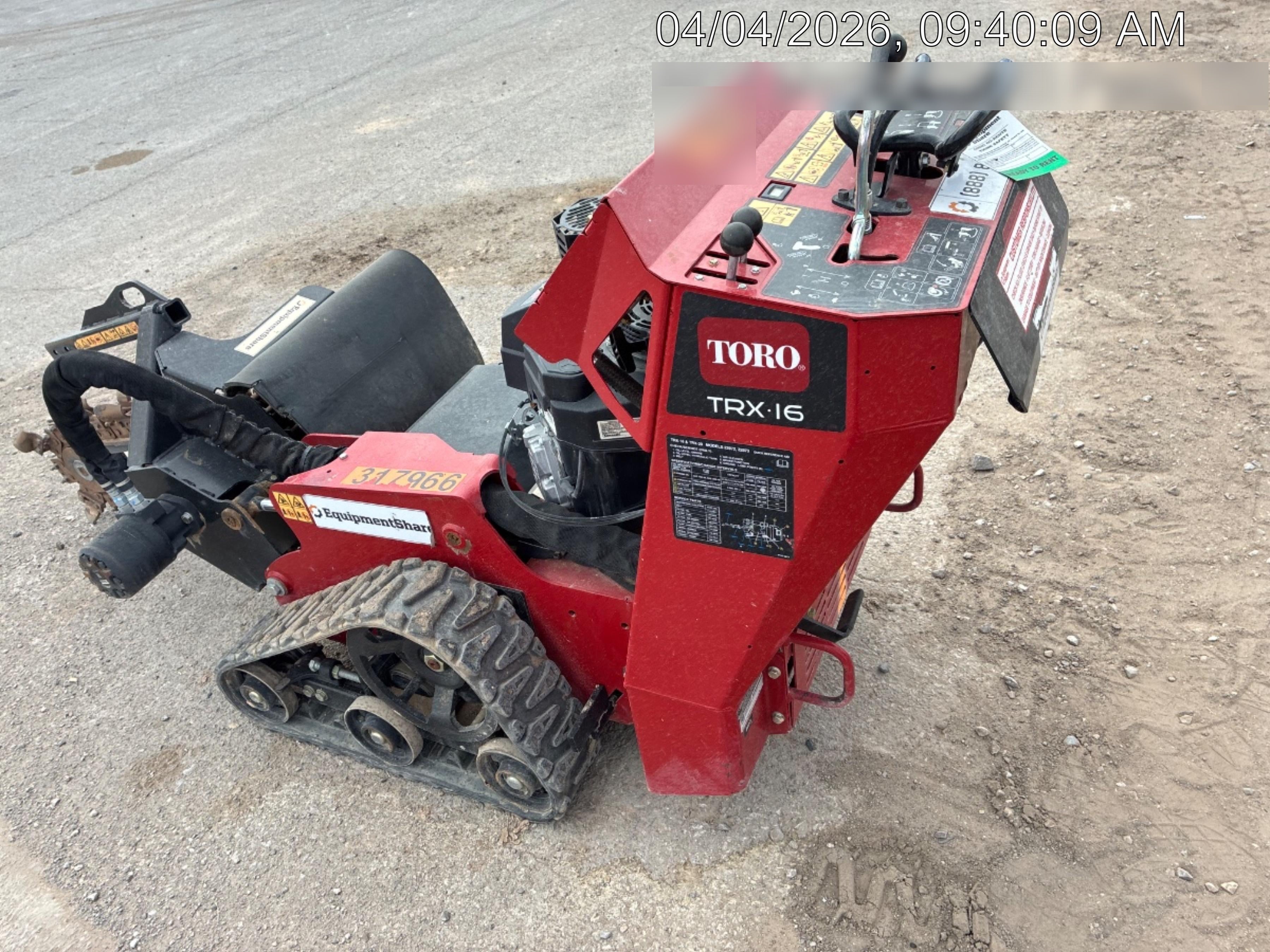2023 TORO TRX-16