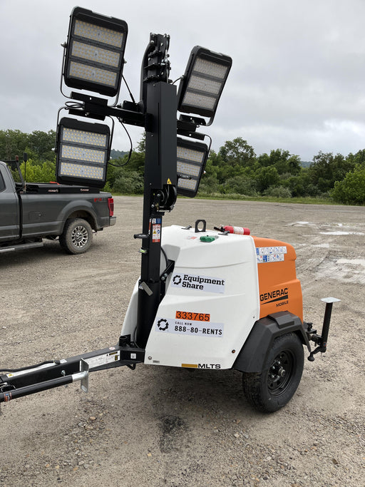 2023 Generac MLT2 Diesel, Flex Switch 120V Input, Powerzone Controller, (4) 320W LED Lights, 4kW Generator, 39.9 Gal Fuel Tank, 2" Ball, T3