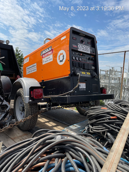 2022 Lincoln Electric LE400 Kubota V1505, Trlr, Cable Rack, Light Kit, ES Decals, T3