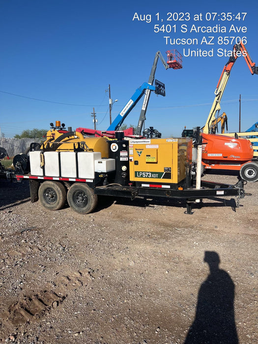 2022 Vac-Tron LP573XDT T4 Koehler Diesel Engine, 500 Gallon Debris Tank, x2 100 Gallon Water Tanks