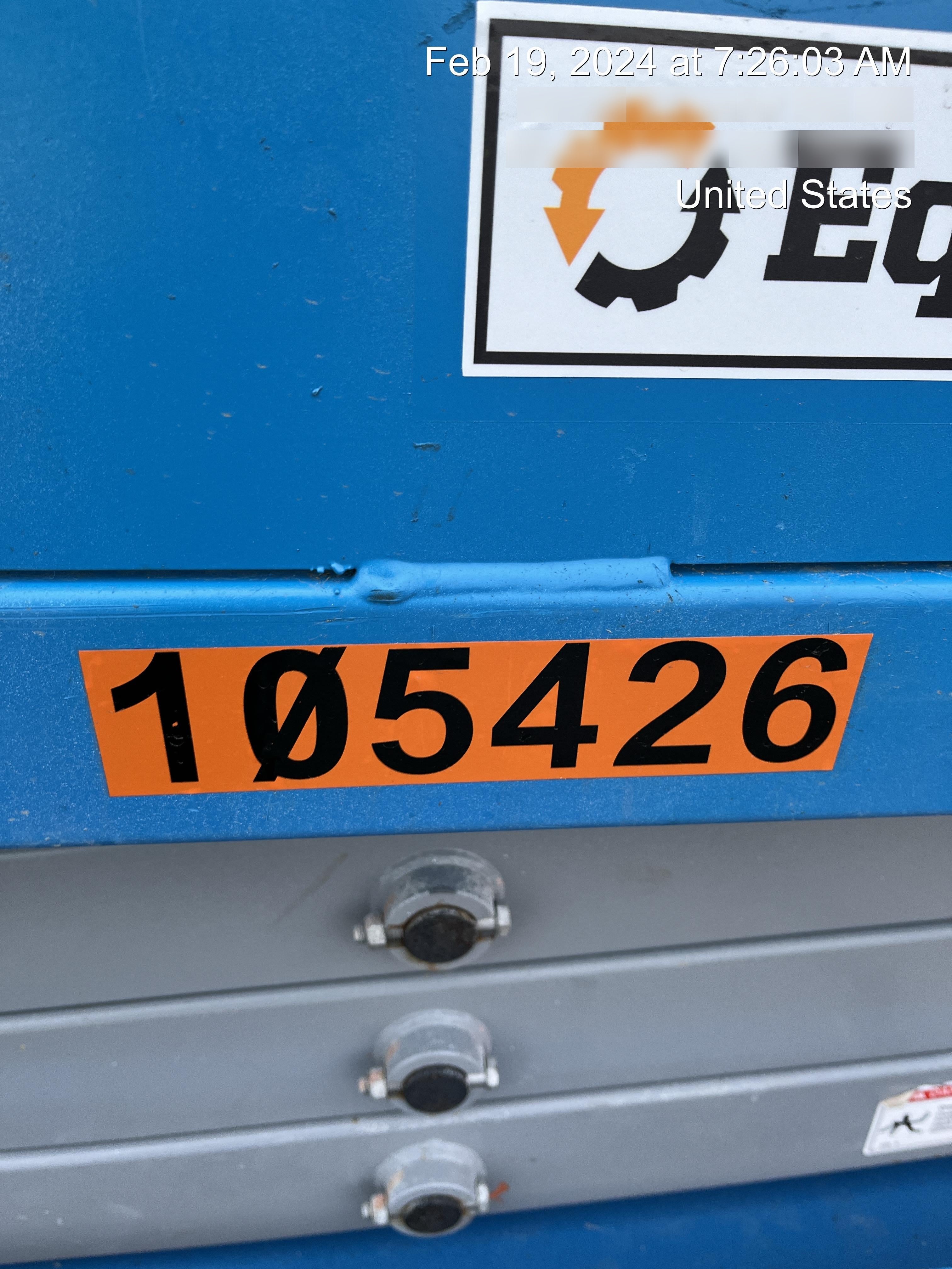 2020 Genie GS-1930 Standard Machine, 800W Inverter