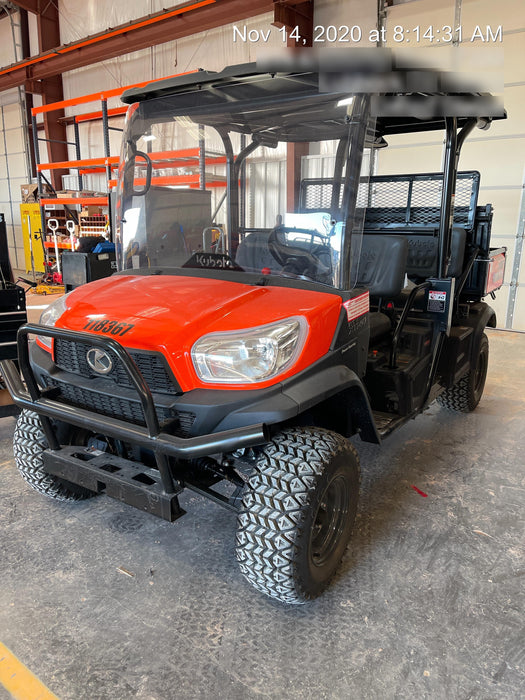 2020 Kubota RTV-X1140W-H Canopy, 4-Seater, Diesel, Windshield Acrylic Clear, LED Strobe, Backup Alarm