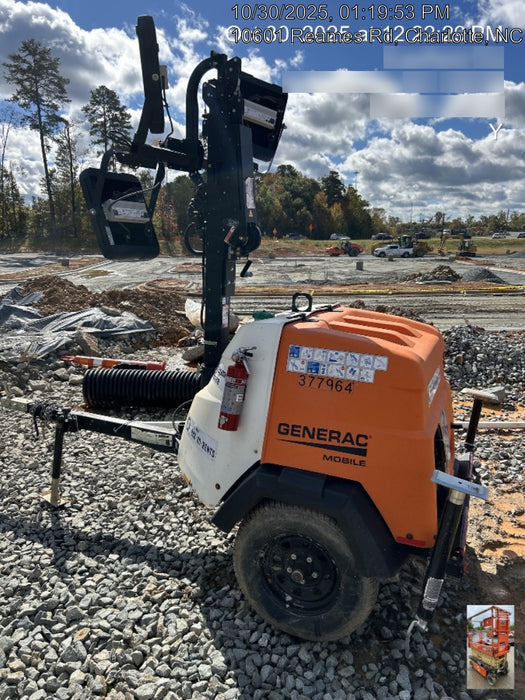 2023 Generac MLT2 Diesel, Flex Switch 120V Input, Powerzone Controller, 
(4) 320W LED Lights, 4kW Generator, 39.9 Gal Fuel Tank, 2" Ball, T3