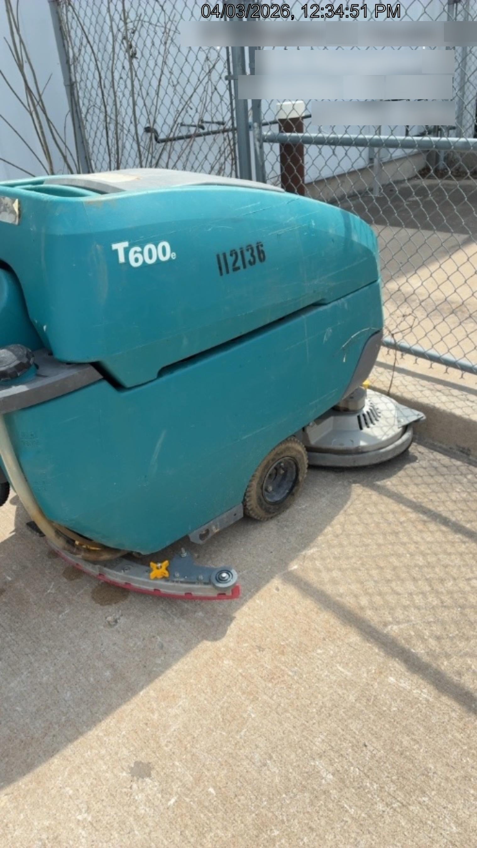 2020 TENNANT T600E