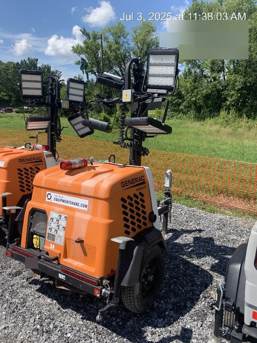 2023 Generac MLT2 Diesel, Flex Switch 120V Input, Powerzone Controller, 
(4) 320W LED Lights, 4kW Generator, 39.9 Gal Fuel Tank, 2" Ball, T3