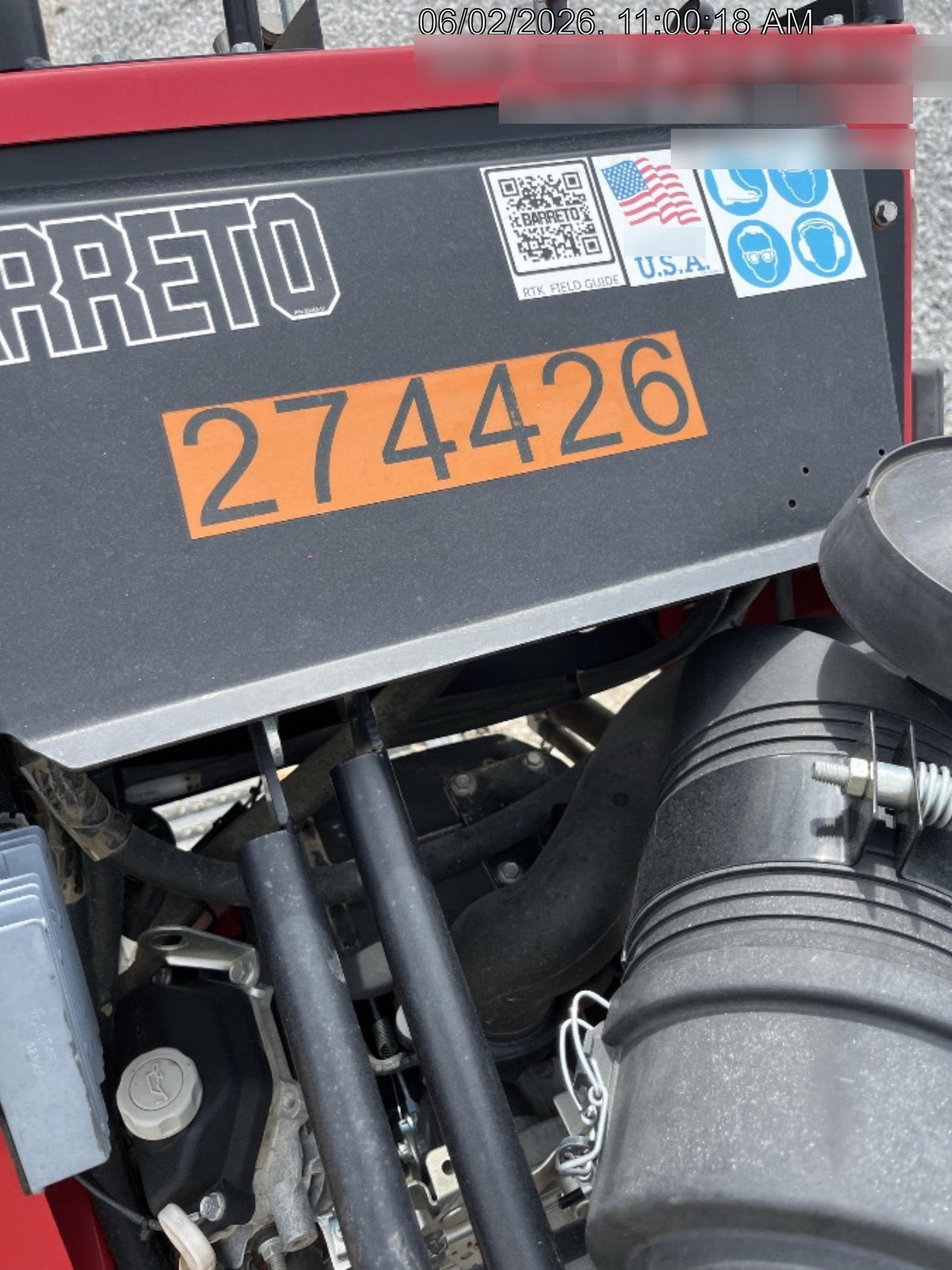2022 BARRETO E2036RTKH-4MS