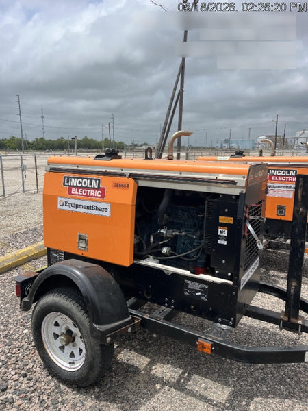 2022 Lincoln Electric LE400 Kubota V1505, Trlr, Cable Rack, Light Kit, ES Decals, T3