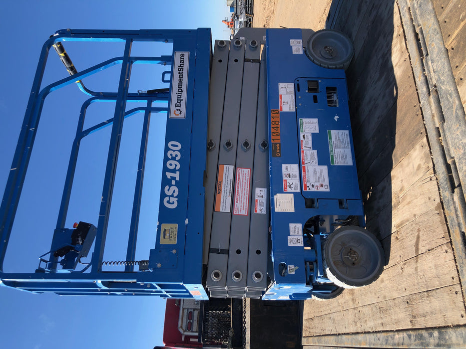 2020 Genie GS-1930 Fixed rails with chain entry gate - Pre A92.20