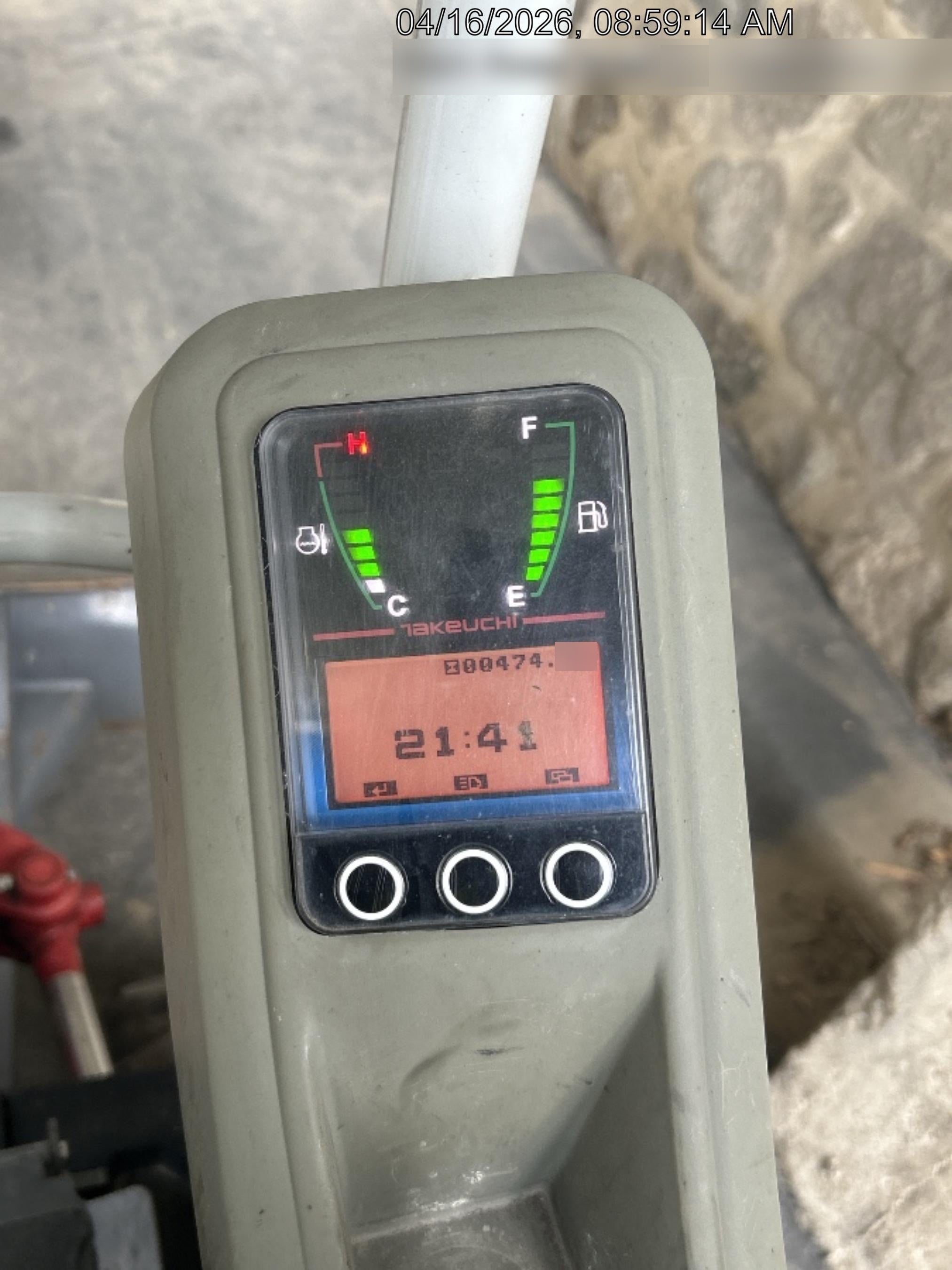 2023 TAKEUCHI TB216R
