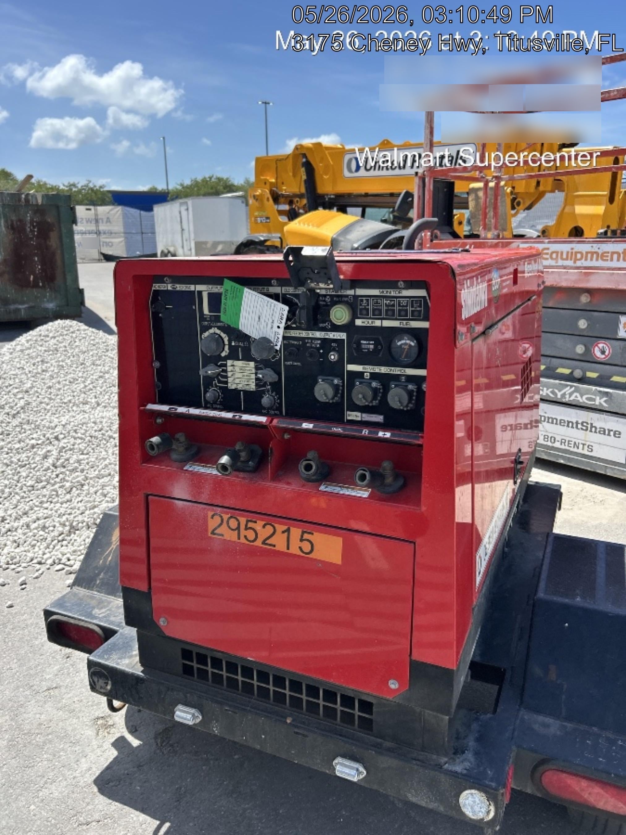 2023 Shindaiwa DGW400MDL Kubota D902 Engine, 23 HP, Dual Op Welder, Wire, Arc, Droop Stick, Tig, and CC Stick Functionality, Simulphase, 3 Phase and 1 Phase Gen Output, Single Axle NB Trlr, Slr Trckl Chrg 12V 12W, Fire Ext