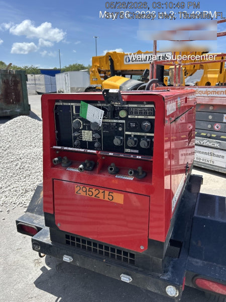 2023 Shindaiwa DGW400MDL Kubota D902 Engine, 23 HP, Dual Op Welder, Wire, Arc, Droop Stick, Tig, and CC Stick Functionality, Simulphase, 3 Phase and 1 Phase Gen Output, Single Axle NB Trlr, Slr Trckl Chrg 12V 12W, Fire Ext