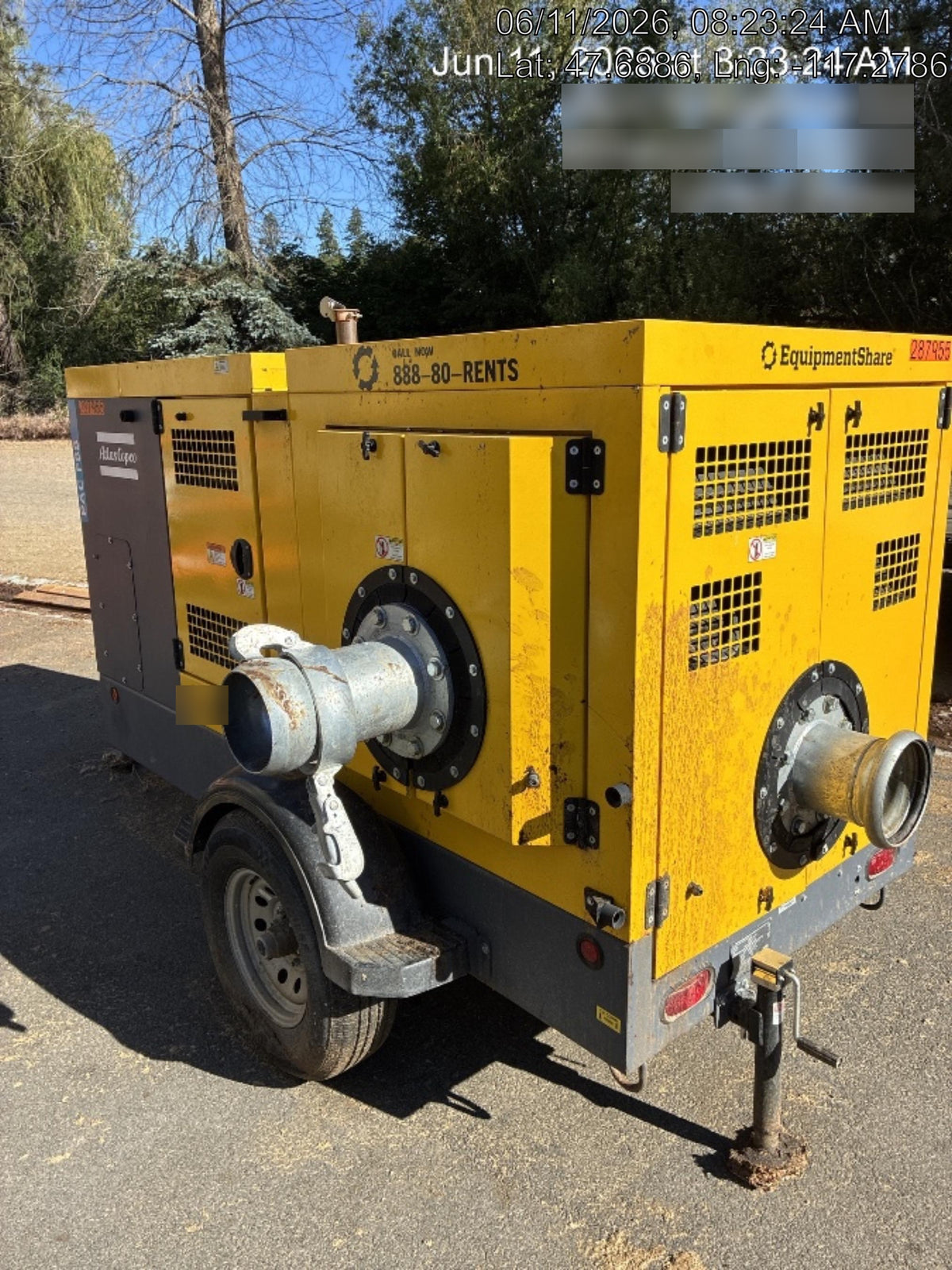 2022 ATLAS COPCO PAC F88 PD-S