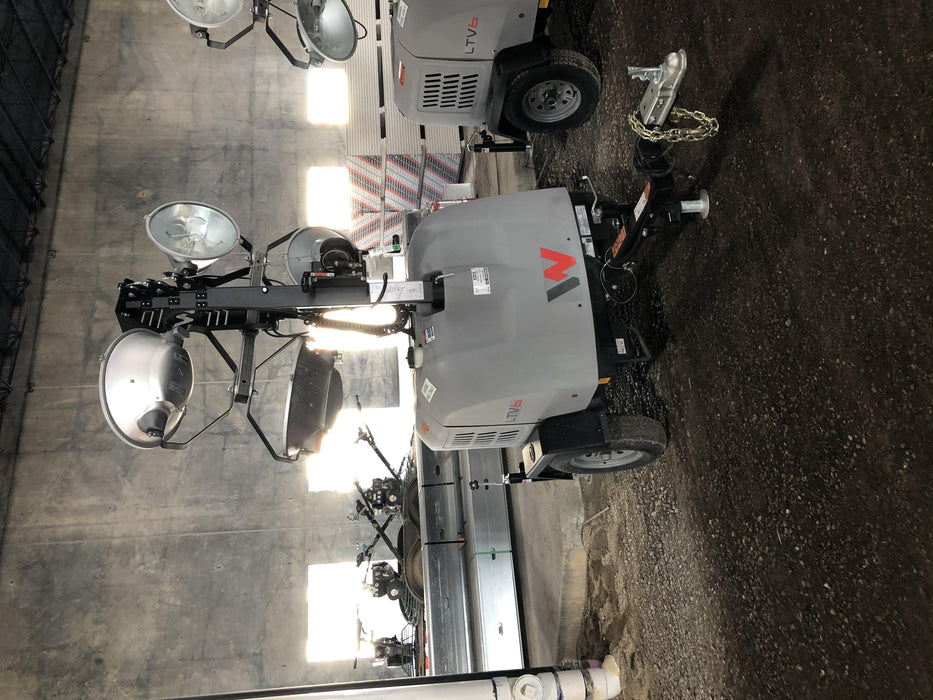 2019 Wacker Neuson LTV6L-MH Mobile Light Tower w/Fuel Level Sensor Installed