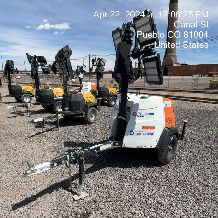 2023 Generac MLT2 Diesel, Flex Switch 120V Input, Powerzone Controller, 
(4) 320W LED Lights, 4kW Generator, 39.9 Gal Fuel Tank, 2" Ball, T3