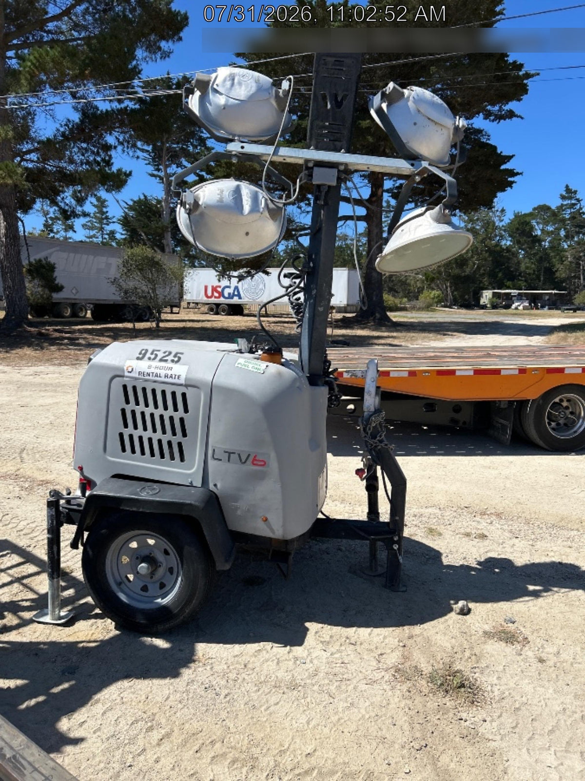 Wacker Neuson LTV6K-MH Wacker Neuson LTV6L Towable Light Tower