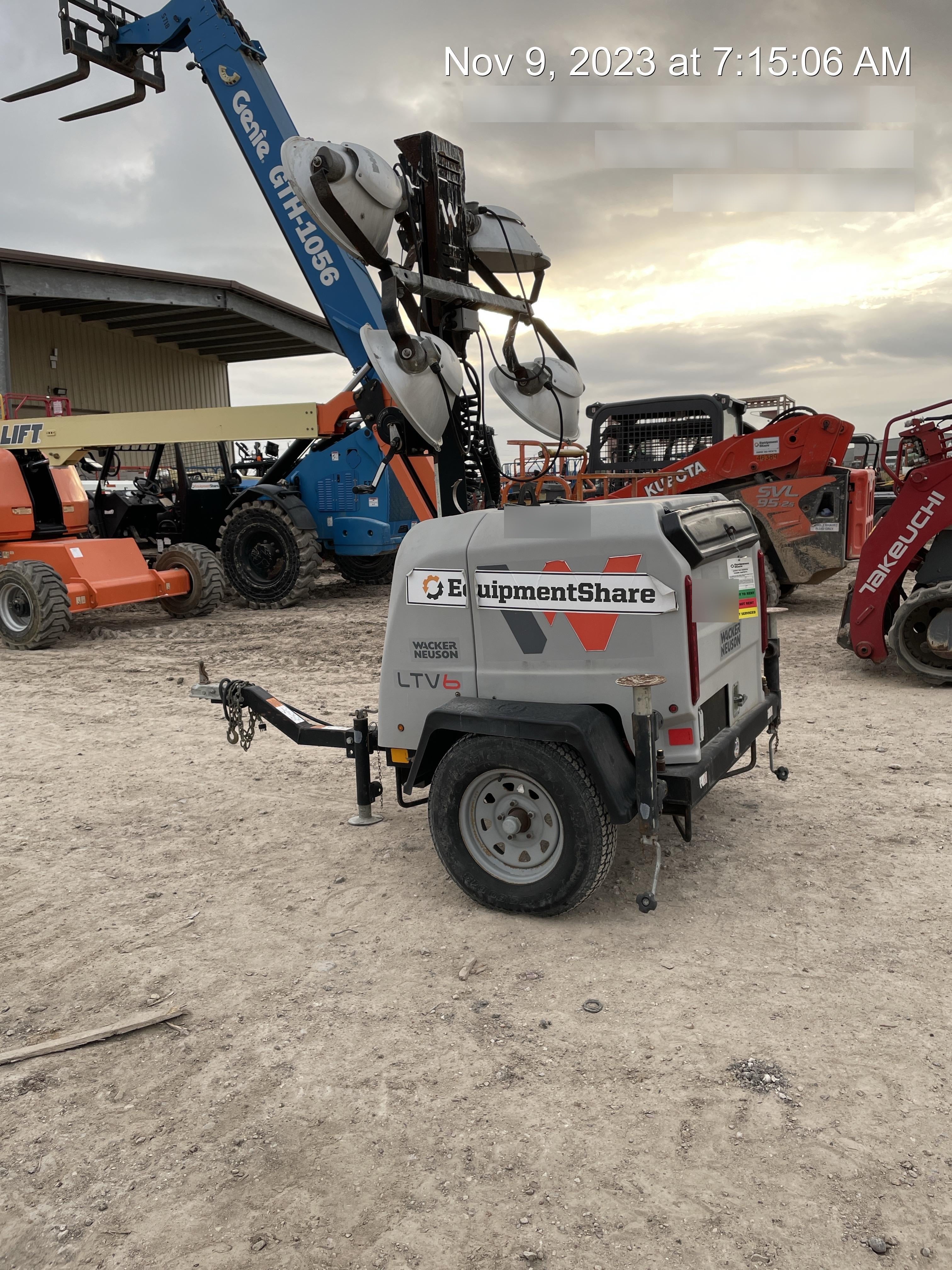 2019 Wacker Neuson LTV6L-MH Standard Options, ES Track Hardware, Fuel Level Sensor