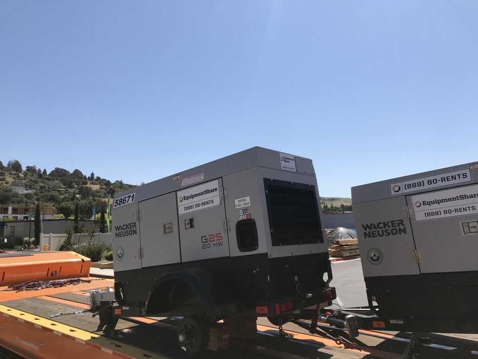 2020 WACKER NEUSON G25