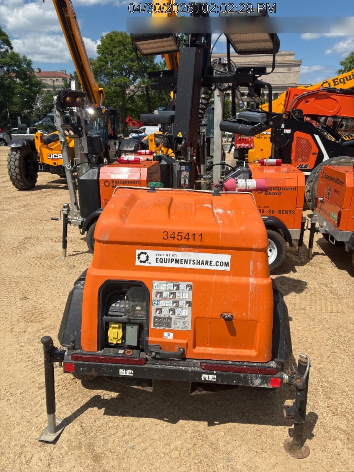 2023 Generac MLT2 Diesel, Flex Switch 120V Input, Powerzone Controller, (4) 320W LED Lights, 4kW Generator, 39.9 Gal Fuel Tank, 2" Ball, T3
