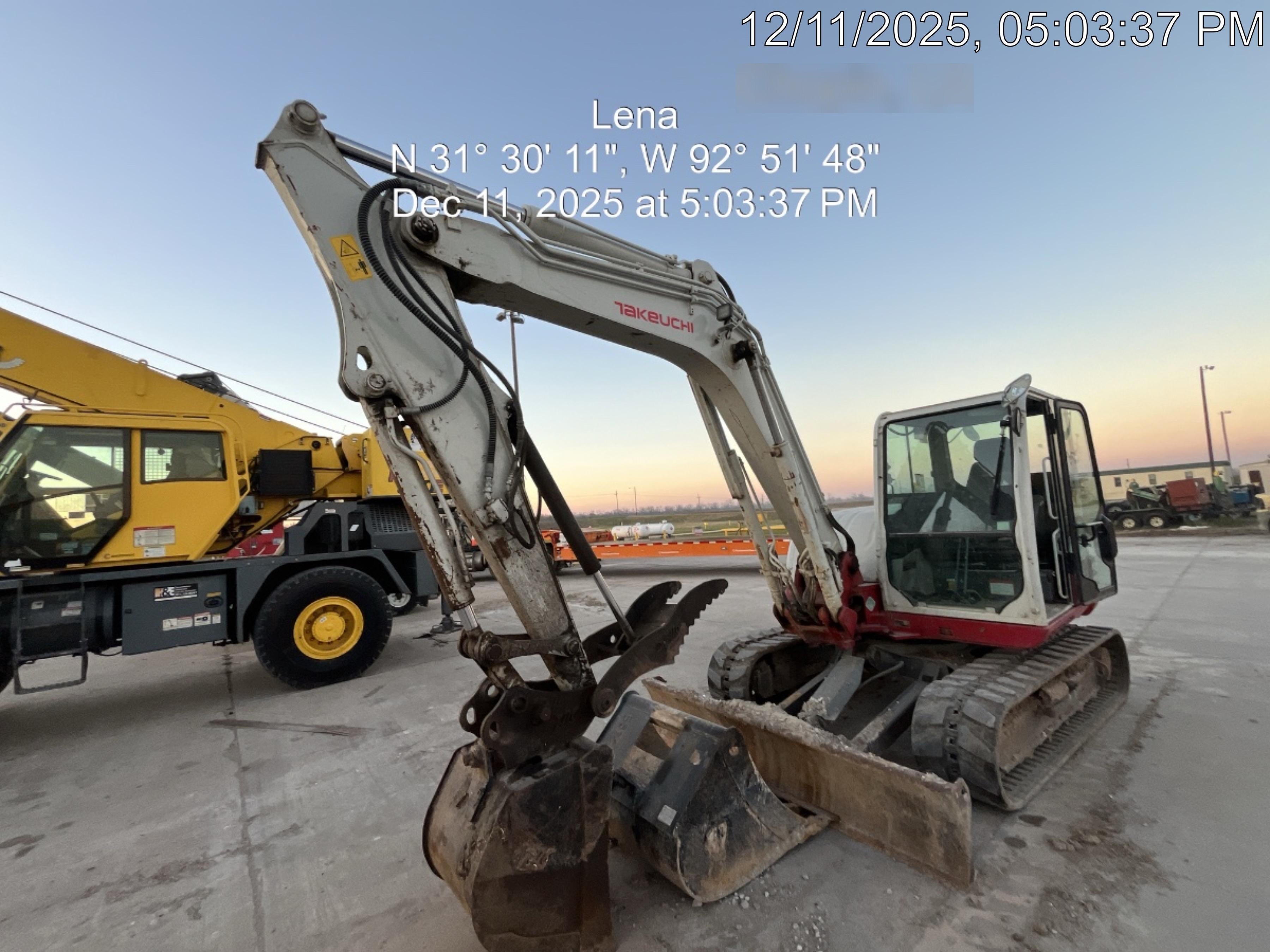 2020 Takeuchi TB290C Cab/Heat/Air, Rubber Tracks, Manual TAG QC