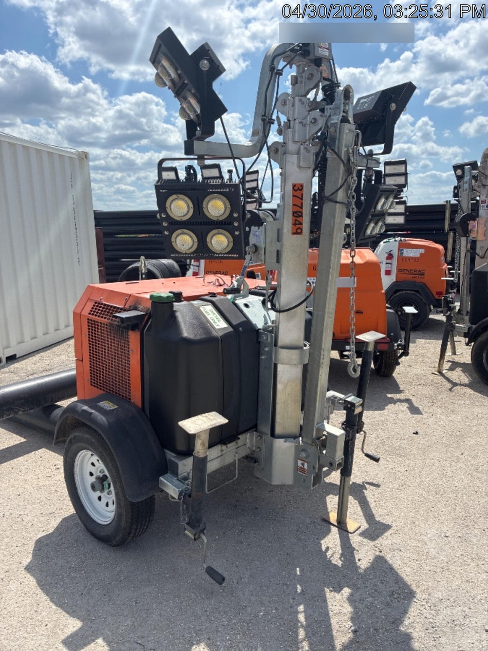 2023 Wanco WLTT-4MM4K Diesel, Deep Sea Controller, Shore Power Plug, Auto Start, (4) 350W LED Floodlights, 4kW Generator, 60 Gal Fuel Tank, 2" Ball, T3