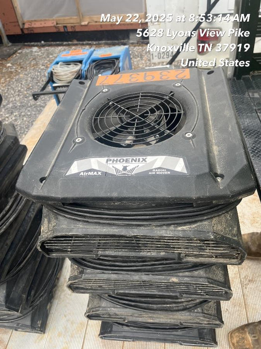 2022 PHOENIX AirMAX Radial Air Mover