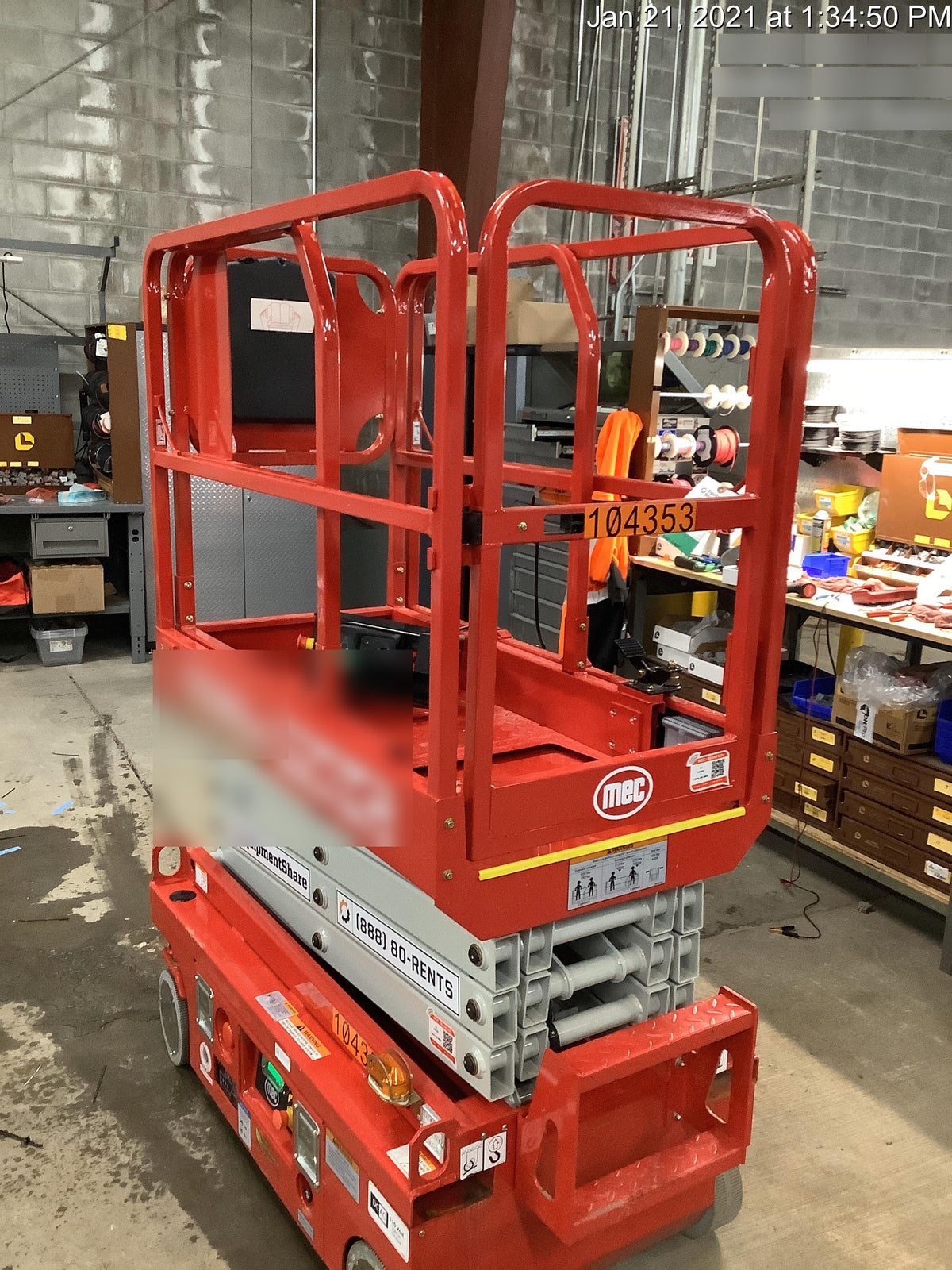 2020 MEC 1330SE Solid NM Tires, Steel Swing out Doors, LCS, Beacon, 900W Inverter