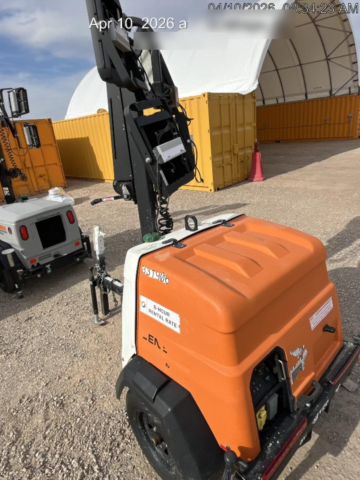 2023 Generac MLT2 Diesel, Flex Switch 120V Input, Powerzone Controller, (4) 320W LED Lights, 4kW Generator, 39.9 Gal Fuel Tank, 2" Ball, T3