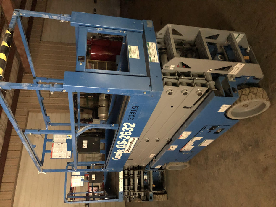 2018 Genie GS-2632 Genie GS-2632 w/Fixed Rail, Chain Entry