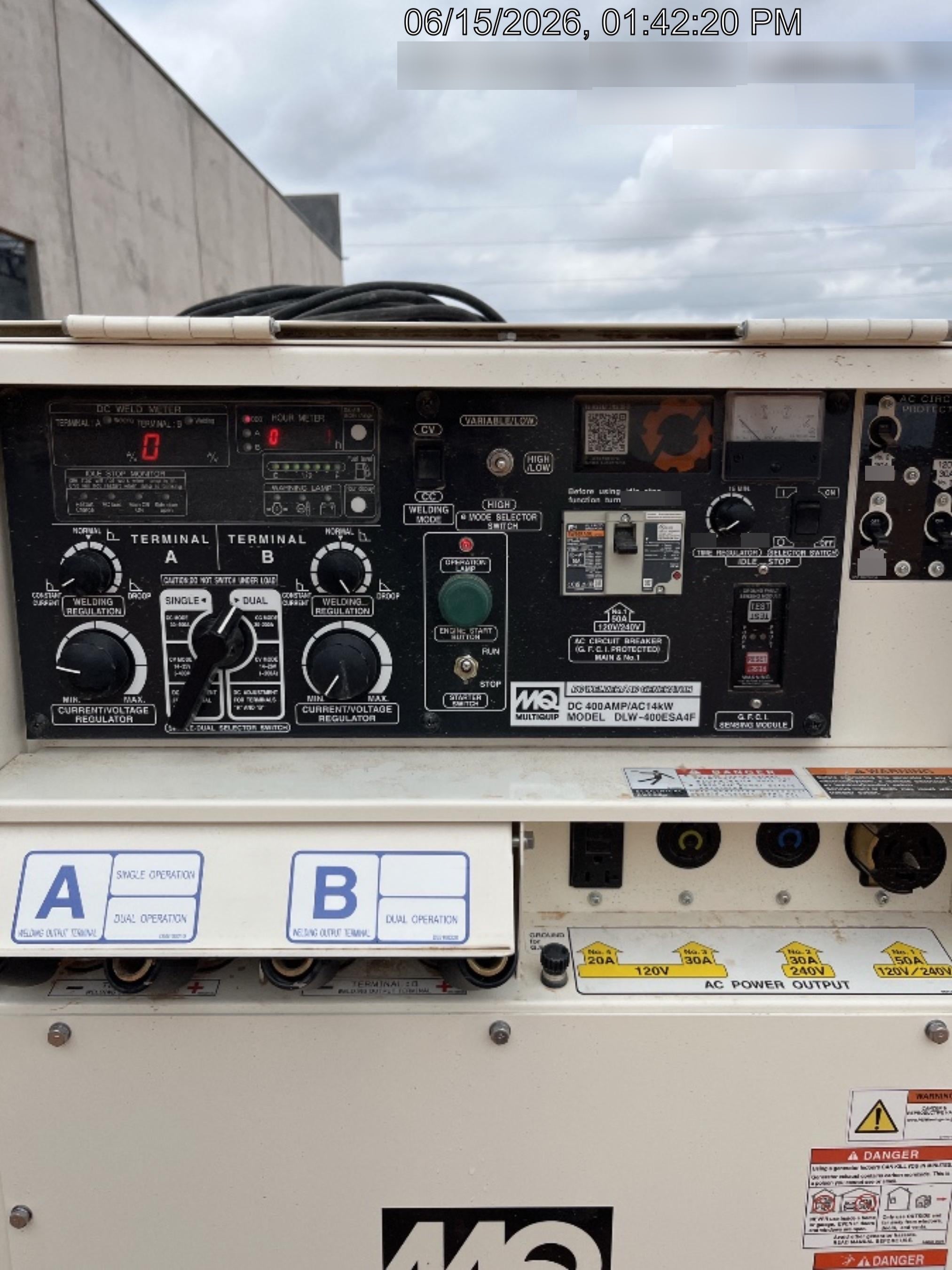 2026 MULTIQUIP DLW400ESA4