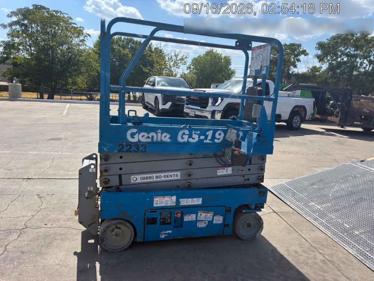 2016 Genie GS-1930 Genie GS1930 Scissor Lift