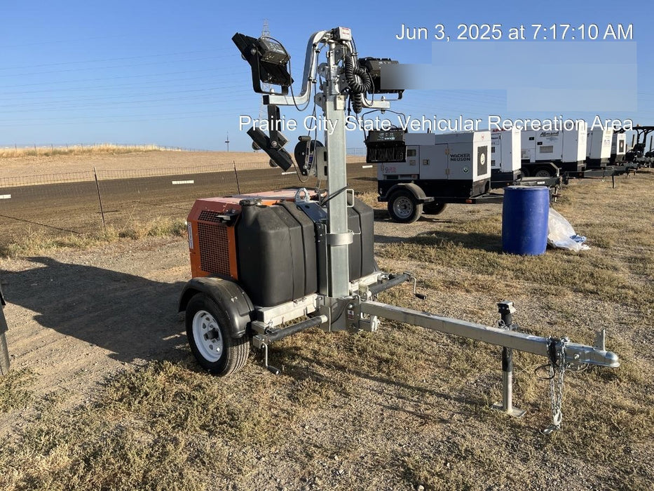 2024 Wanco WLTT-4MM4K Diesel, Deep Sea Controller, Shore Power Plug, Auto Start, (4) 350W LED Floodlights, 4kW Generator, 60 Gal Fuel Tank, 2" Ball, T3