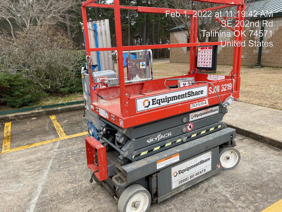 2019 Skyjack SJIII-3219 Standard w/Trojan Batteries