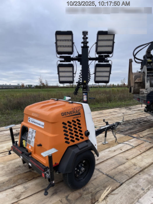 2023 Generac MLT2 Diesel, Flex Switch 120V Input, Powerzone Controller, (4) 320W LED Lights, 4kW Generator, 39.9 Gal Fuel Tank, 2" Ball, T3