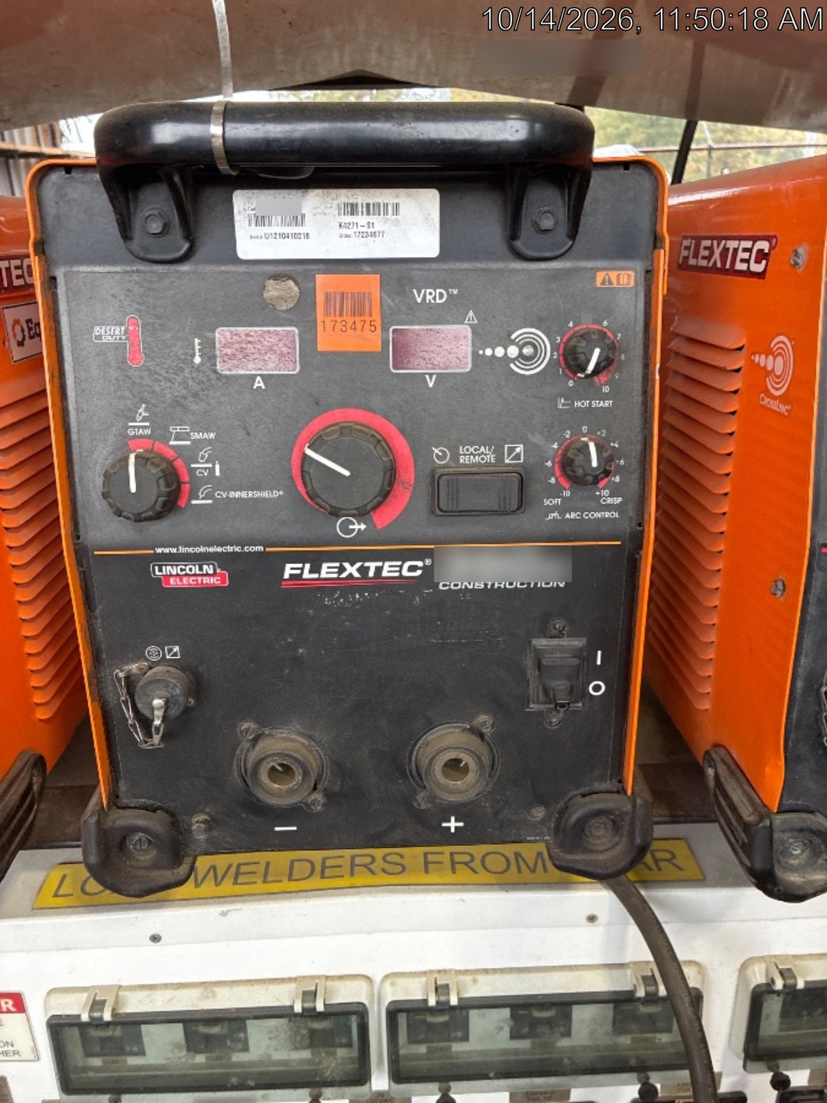 2021 LINCOLN ELECTRIC FLEXTEC 350X