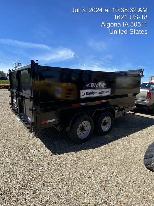 2024 TEXAS PRIDE TRAILERS DT714416KBP