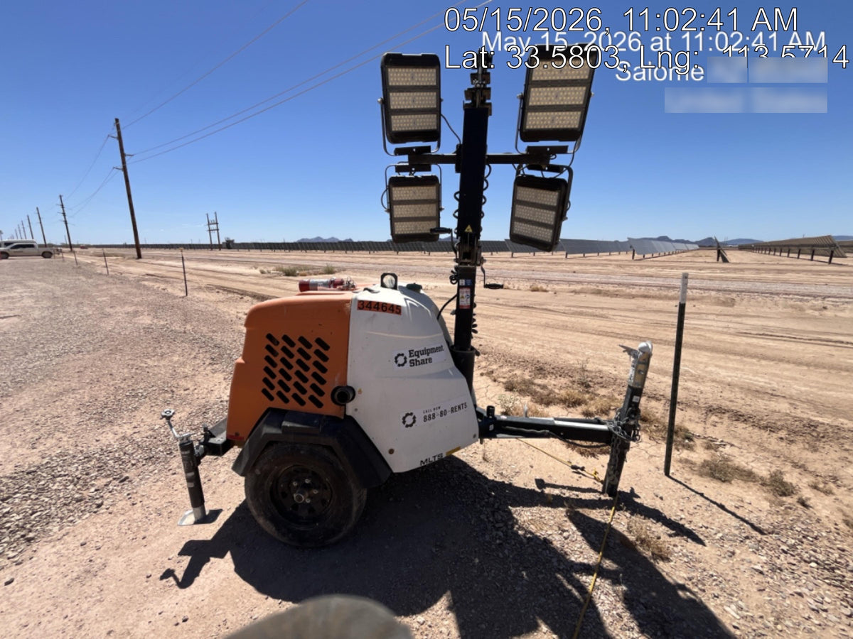 2023 Generac MLT2 Diesel, Flex Switch 120V Input, Powerzone Controller, (4) 320W LED Lights, 4kW Generator, 39.9 Gal Fuel Tank, 2" Ball, T3