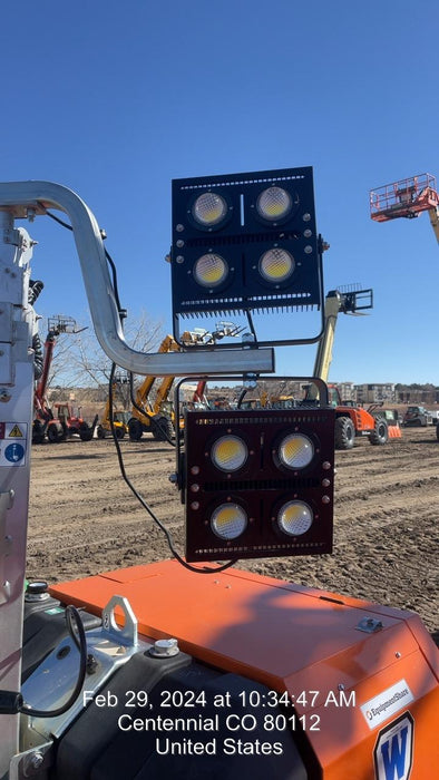 2023 Wanco WLTT-4MM4K Diesel, Deep Sea Controller, Shore Power Plug, Auto Start, (4) 350W LED Floodlights, 4kW Generator, 60 Gal Fuel Tank, 2" Ball, T3