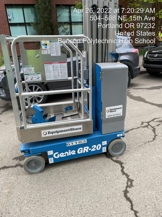 2019 GENIE GR-20