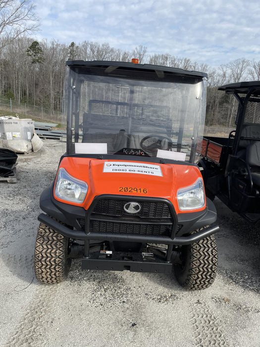 2022 Kubota RTV-X1140W-H Plastic Canopy, Windshield Acrylic Clear, LED Strobe Light, Wire Harness Kit, Back up Alarm