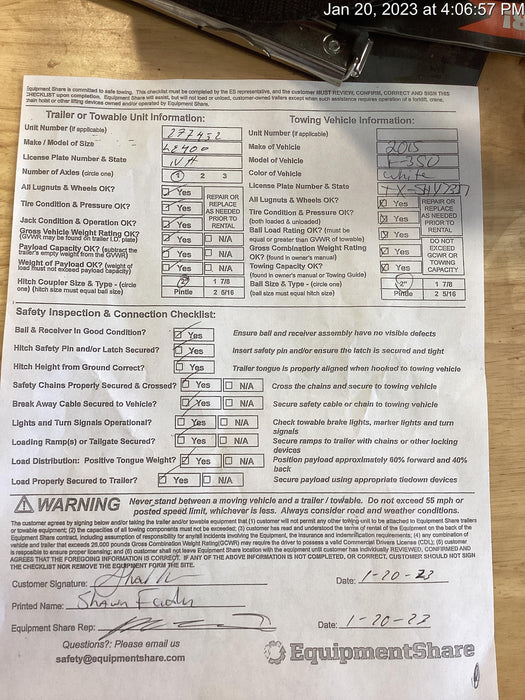 2022 Lincoln Electric LE400 Kubota V1505, Trlr, Cable Rack, Light Kit, ES Decals, T3