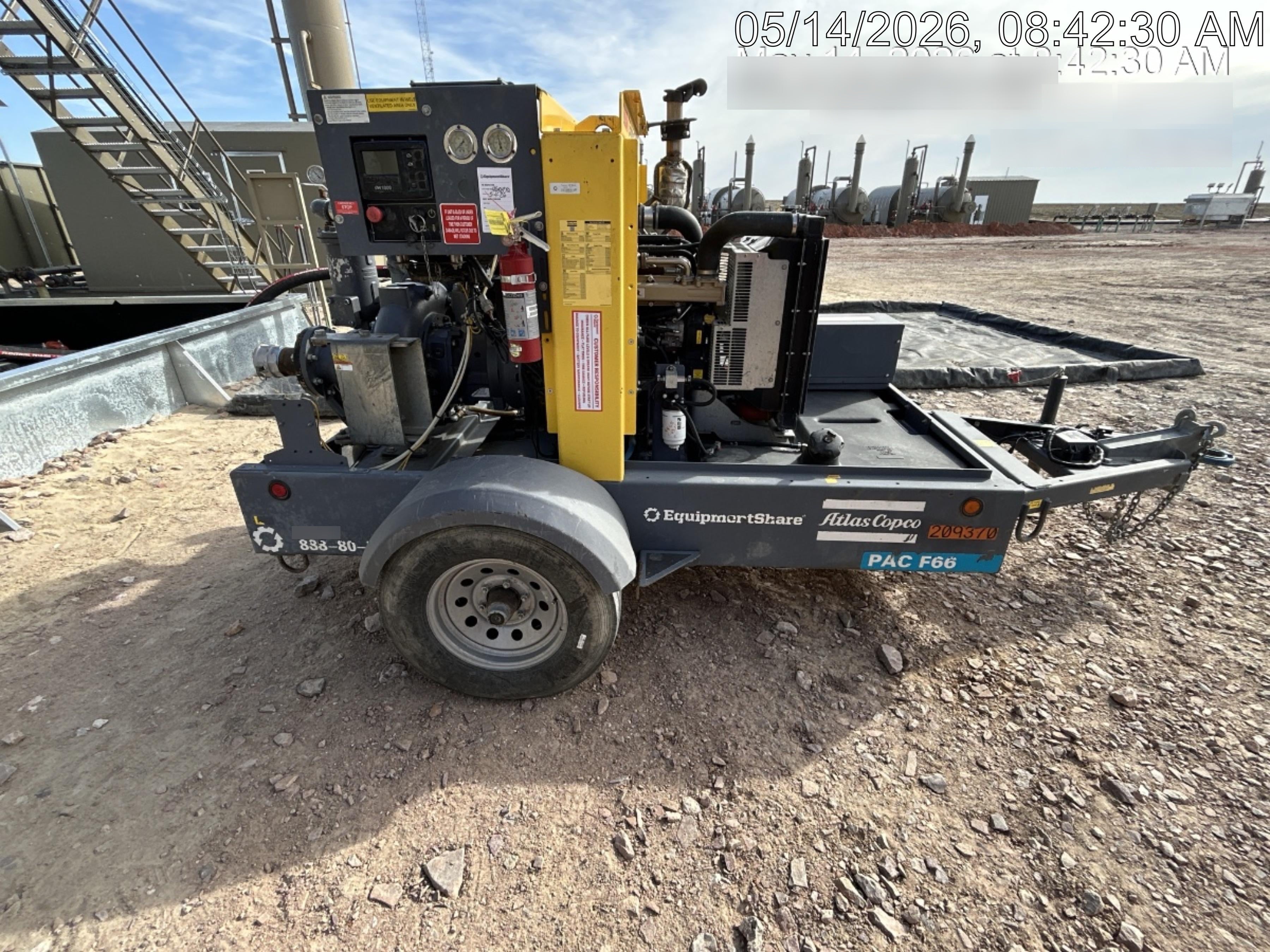 2022 ATLAS COPCO PAC F66 KD
