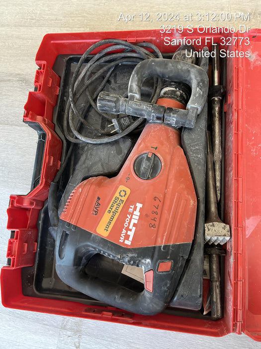 2020 HILTI TE 700-AVR