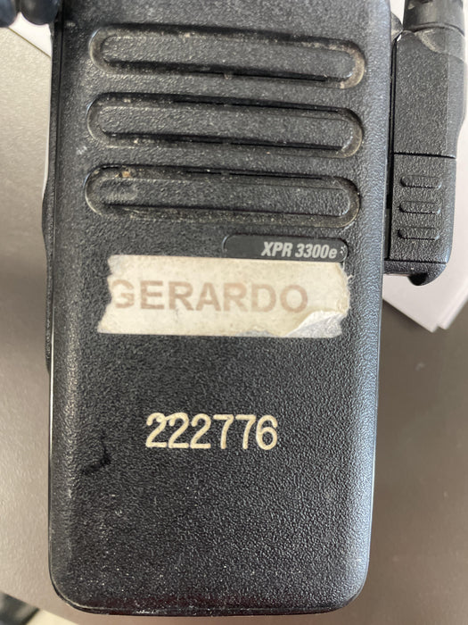 2022 MOTOROLA XPR3300E