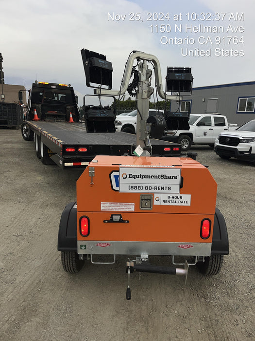 2024 Wanco WLTT-4MM4K Diesel, Deep Sea Controller, Shore Power Plug, Auto Start, (4) 350W LED Floodlights, 4kW Generator, 60 Gal Fuel Tank, 2" Ball, T3