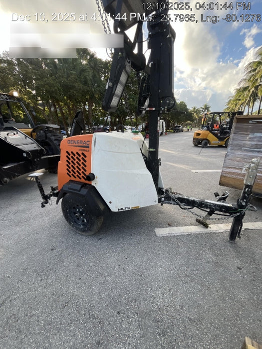 2025 Generac MLTS-4 Diesel, Mitsubishi L2E, 7.1 hp @1800 rpm, Flex Switch 120V Input, Powerzone Controller, (4) 320W LED Lights, 4kW Generator, 39.9 Gal Fuel Tank, 2" Ball, T3, ES Decals