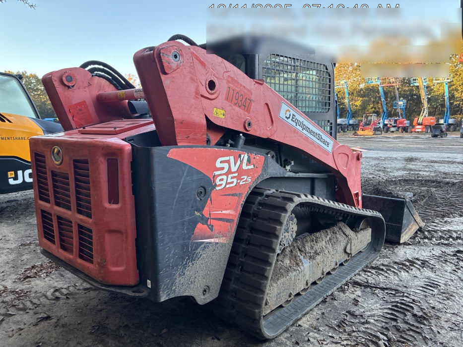 2020 Kubota SVL95-2SHC Cab, Rubber Tracks, Hydraulic Quick Coupler
