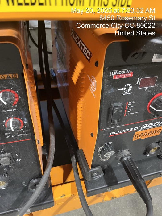 2025 LINCOLN ELECTRIC FLEXTEC 350X