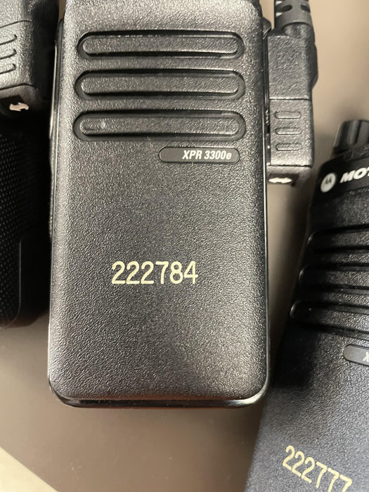 2022 MOTOROLA XPR3300E