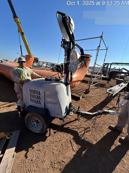 2018 Wacker Neuson LTV6L-MH Wacker Neuson LTV6L Mobile Light Tower w/Fuel Level Sensor Installed