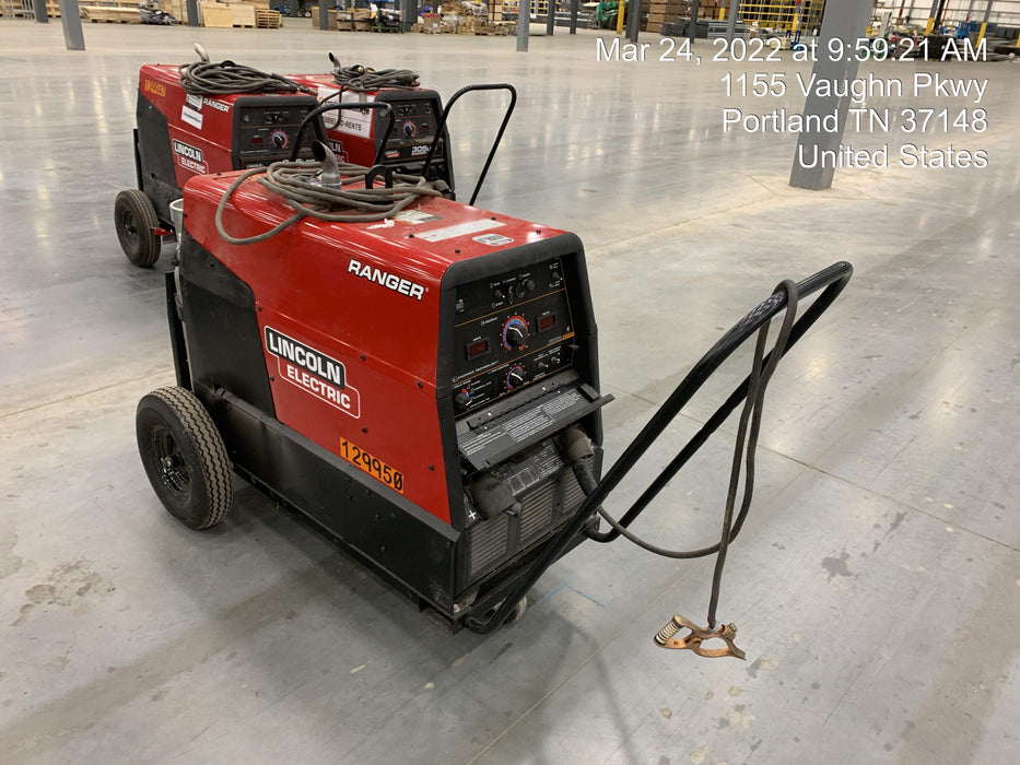 2021 Lincoln Electric Ranger 305 LPG K3430-1, Ranger 305 LPG, Undercarriage, Tank Holder & Strap, 10kw AC Gen, 25hp Kohler LPG Eng